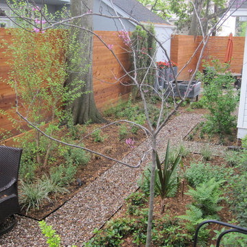 A wrap around garden with a fabulous water featurel!