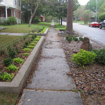 A wrap around garden with a fabulous water featurel!