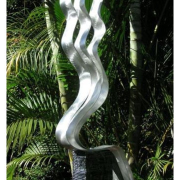 Abstract Garden Sculpture - Transitions by Jon Allen