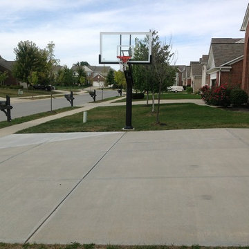 Adam S's Pro Dunk Platinum Basketball System on a 43x30 in Fishers, IN