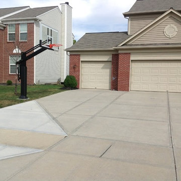 Adam S's Pro Dunk Platinum Basketball System on a 43x30 in Fishers, IN
