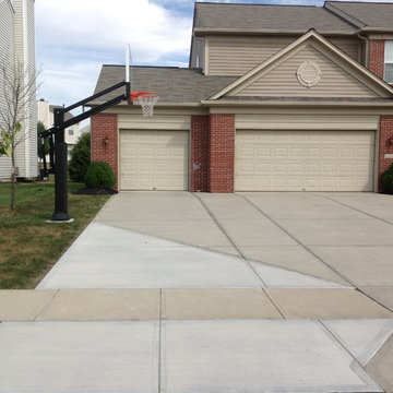 Adam S's Pro Dunk Platinum Basketball System on a 43x30 in Fishers, IN