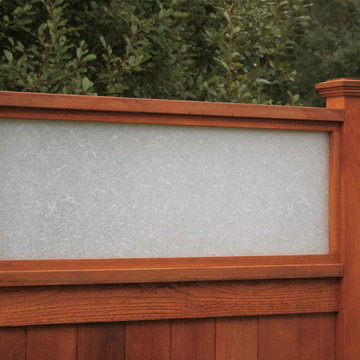 AFTER: Close-up of Privacy Screen