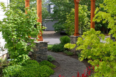 Inspiration for a traditional garden in Portland.