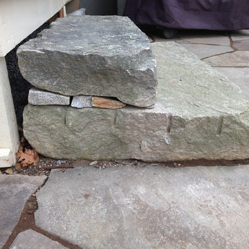Aged Granite Steps