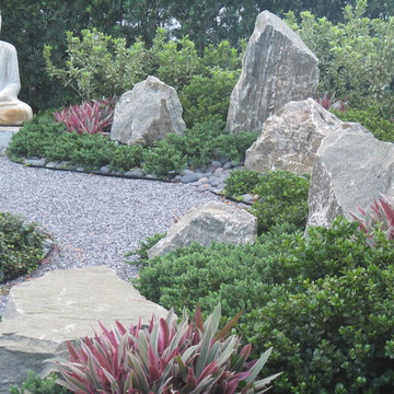 Aisian Inspired garden Rock Garden