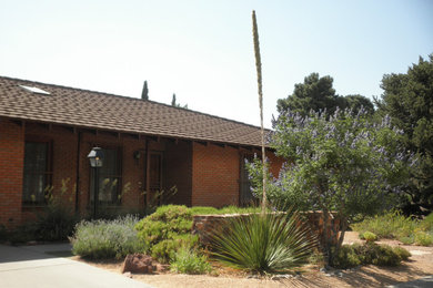This is an example of a modern landscaping in Albuquerque.