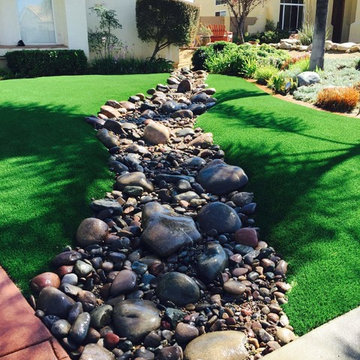 Alpine Dry River/Synthetic Grass