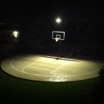 Amos S's Pro Dunk Platinum Basketball System on a 46x23 in Highlands Ranch, CO
