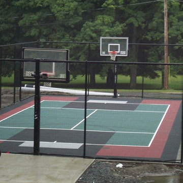 Andover Backyard Basketball Court