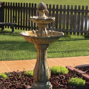 Arcade Solar Garden Water Fountain