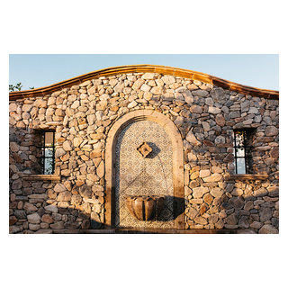 Arcadia Spanish Colonial Fountain Wall Classique Jardin Phoenix