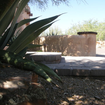Arid Entryway in Tucson
