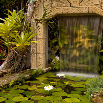 Art Deco Arch Waterfall Cascade