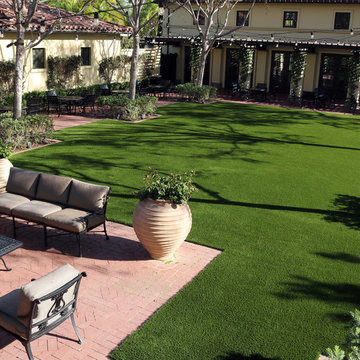 Artificial Grass Courtyard