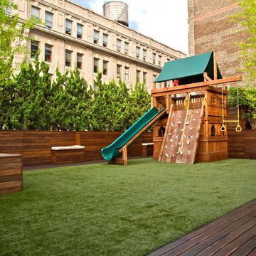 Artificial Grass for Playground Installations