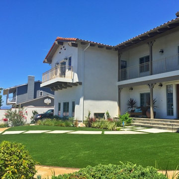 Artificial Grass Front Lawn