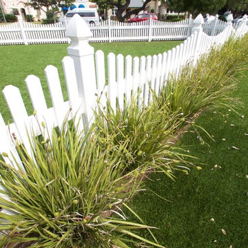 Artificial Grass Install at Beachy Home in San Diego