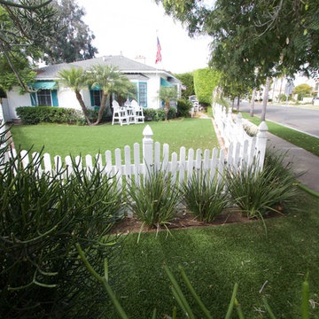 Artificial Grass Install at Beachy Home in San Diego