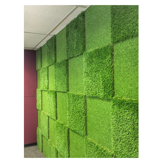 Artificial Grass Wall Decor - Traditional - Garden - Orange County - by  Ecoworkz Inc. | Houzz UK