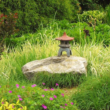 Asian Terrace Garden in Bristol, Virginia