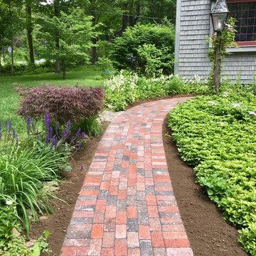 Authentic Clay-Fired  Pavers Walkway