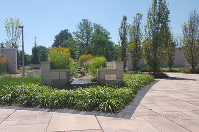 Photo of a modern landscaping in Cleveland.