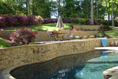 Photo of a contemporary landscaping in Atlanta.