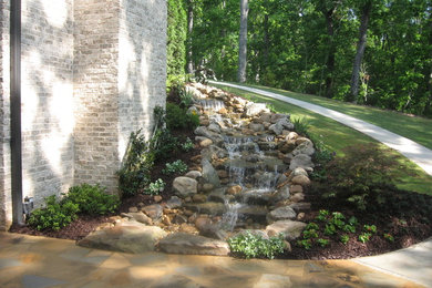 This is an example of a rustic landscaping in Atlanta.
