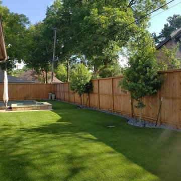 Backyard Artificial Turf & Putting Green
