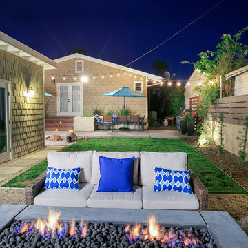 Backyard Barbecue & Fire Pit for Social Events