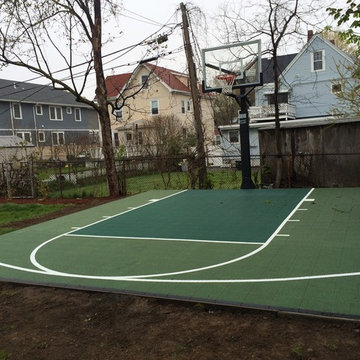Backyard Basketball Courts in Boston