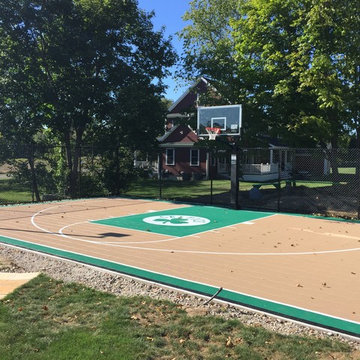 Backyard Basketball Courts in Bridgewater