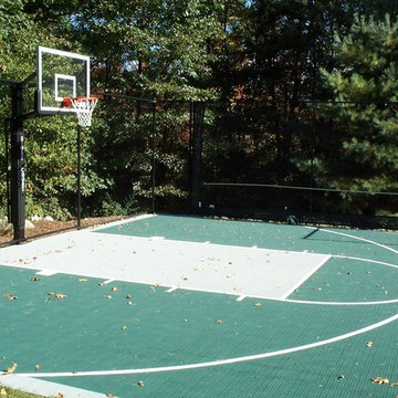 Backyard Basketball Courts in Foxboro