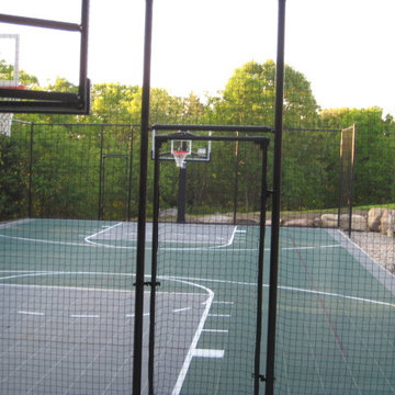Backyard Basketball Courts in Gloucester