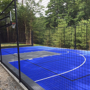 Backyard Basketball Courts in Hopkinton