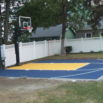 Backyard Basketball Courts in Malden