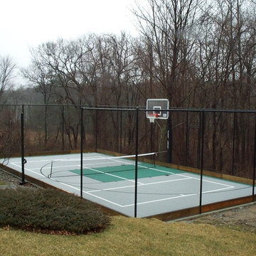 Backyard Basketball Courts in Natick