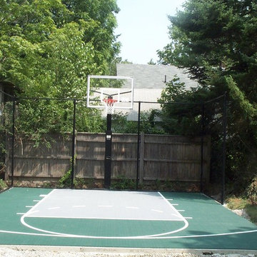 Backyard Basketball Courts in Needham