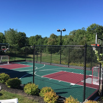 Backyard Basketball Courts in North Andover