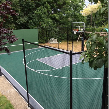 Backyard Basketball Courts in Sudbury