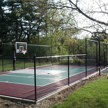 Backyard Basketball Courts in Westwood