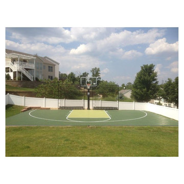 Backyard Basketball Sport Court