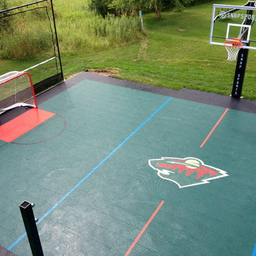 Backyard Courts - Play many Sports on one Court