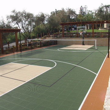 Backyard Game Court