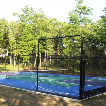 Backyard Multi-sport Basketball Courts in Ipswich