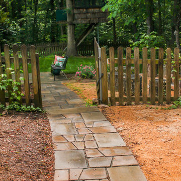 Backyard Patio and Hardscapes - Raleigh, NC landscaping project