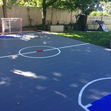 Backyard Roller Hockey Courts in Needham