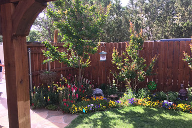 Backyard Tree & Flower Planting
