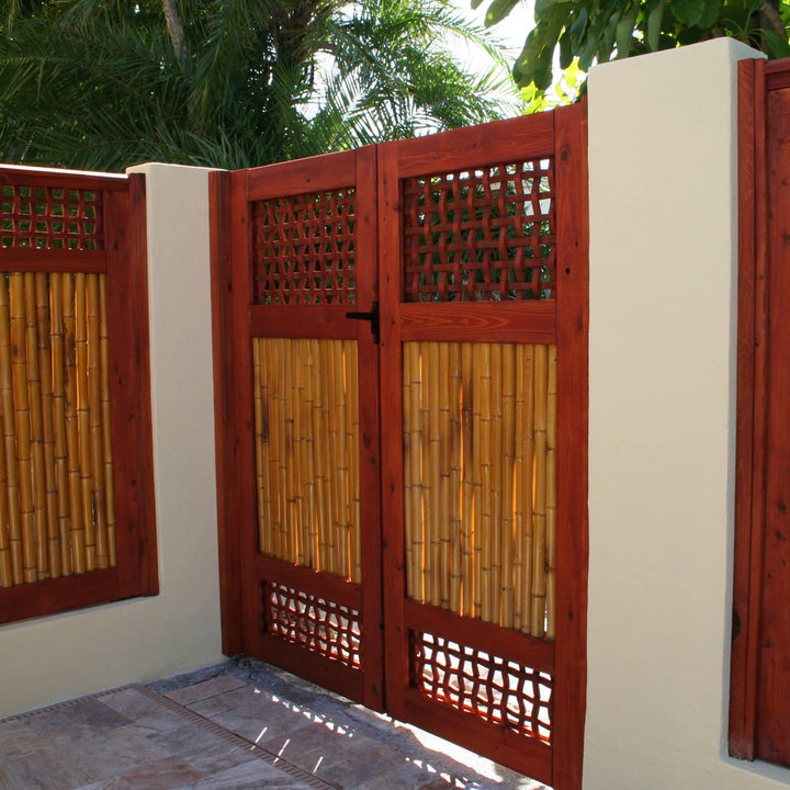 Bamboo Gate Photos & Ideas Houzz